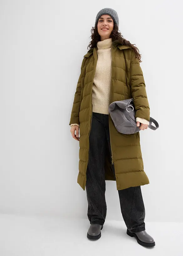 Lange donsjas, waterafstotend, bonprix