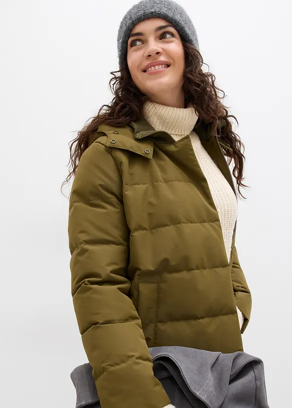 Lange donsjas, waterafstotend, bonprix