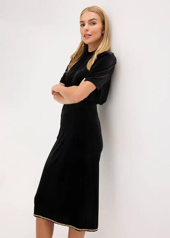 Midirok met strass, bonprix