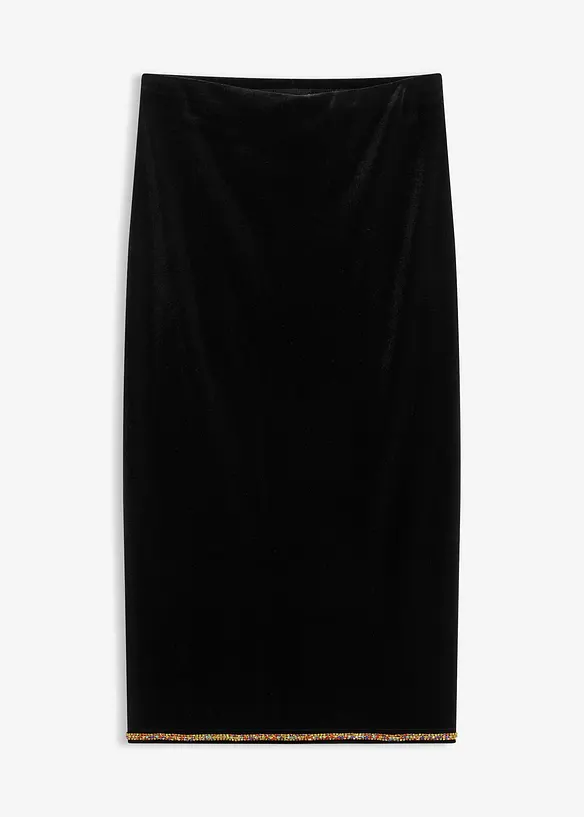 Midirok met strass, bonprix