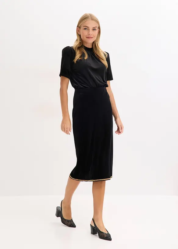 Midirok met strass, bonprix