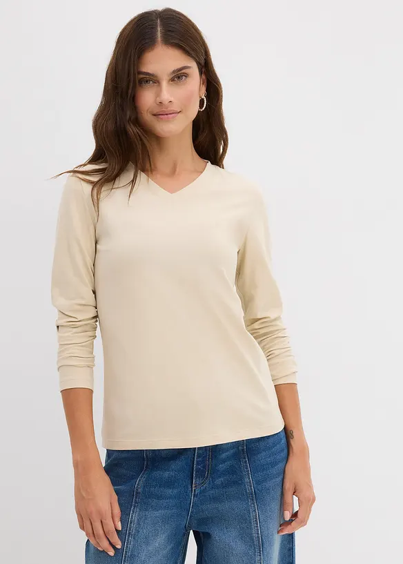 Nauwsluitend longsleeve, bonprix