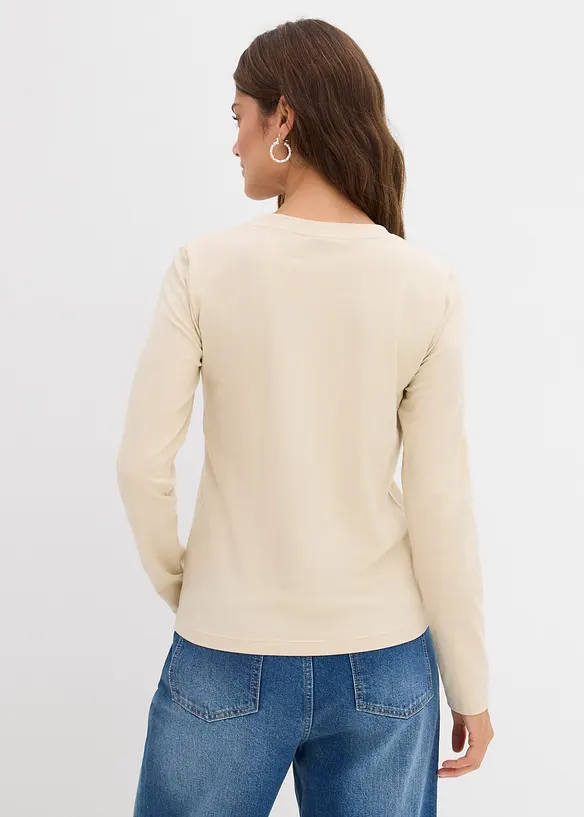 Nauwsluitend longsleeve, bonprix