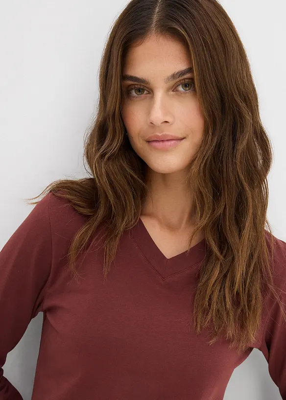 Nauwsluitend longsleeve, bonprix