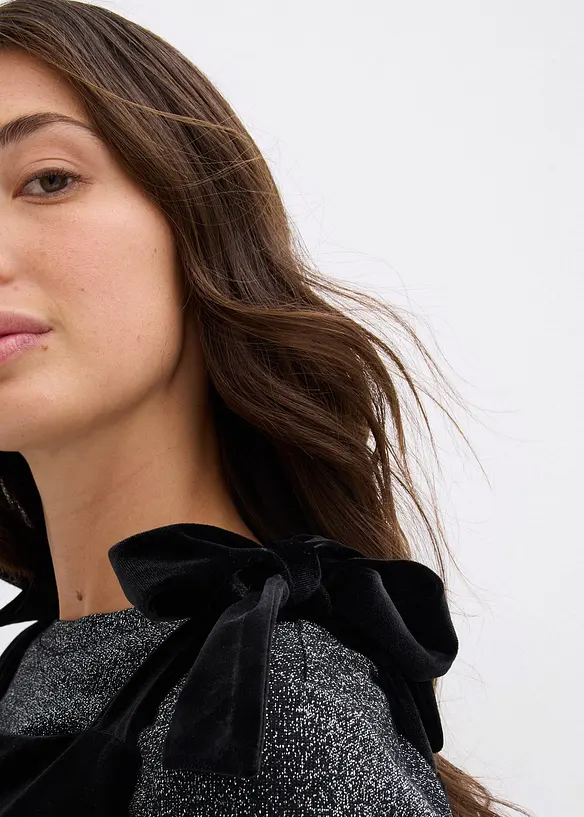 Mini jurk van zacht fluweel, bonprix