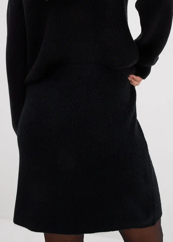 Korte gebreide rok, bonprix