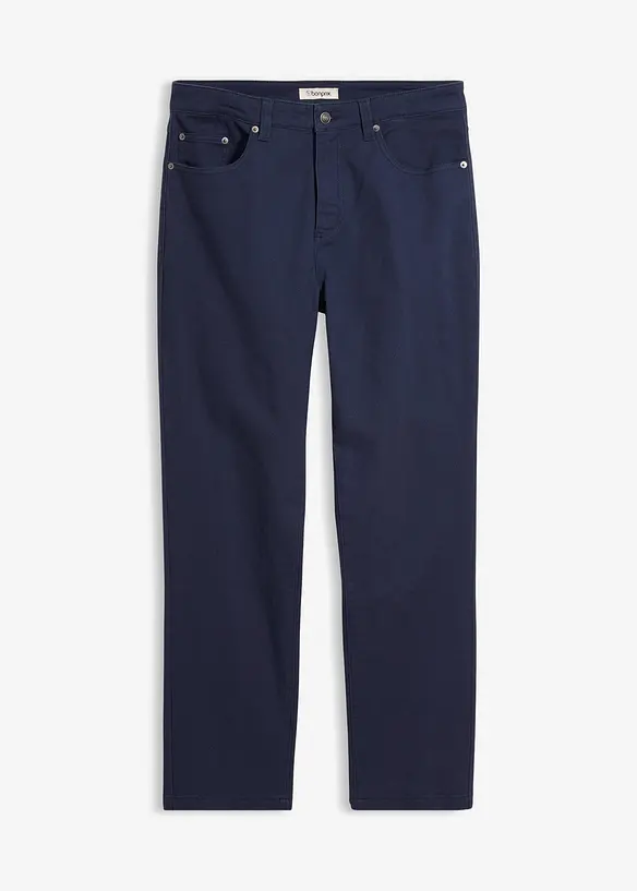 Classic fit stretch broek, straight, bonprix
