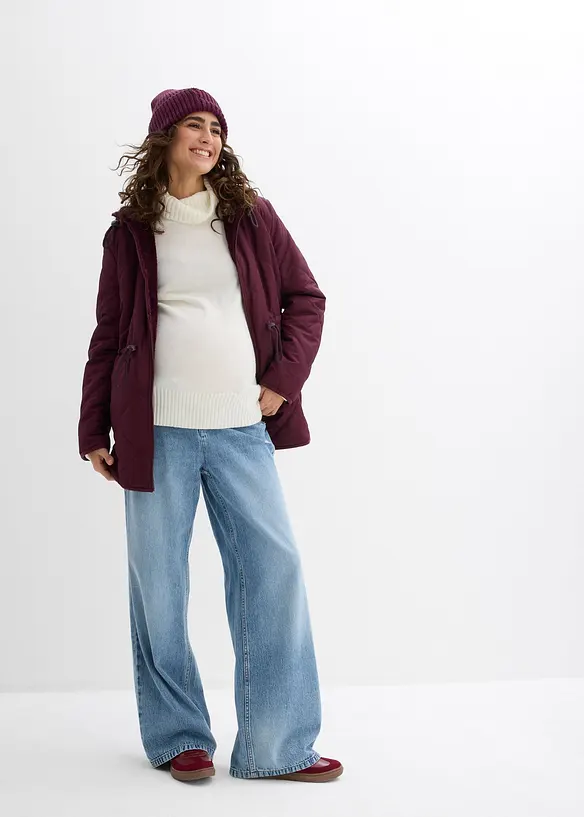 Zachte 6-in-1 zwangerschaps en draagjas, bonprix