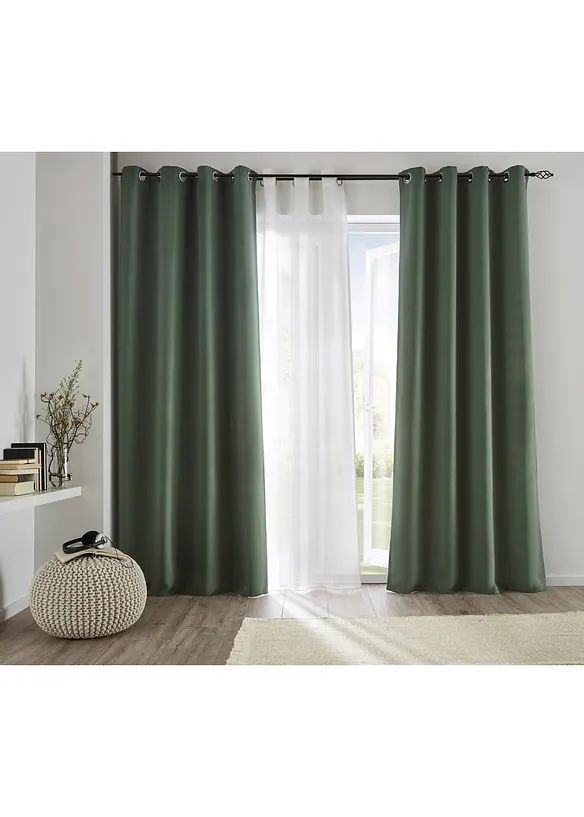 Verduisterend gordijn in diverse maten (1 stuk), bonprix