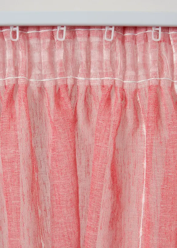 Gordijn met geweven strepen (1 stuk), bonprix