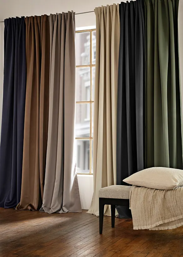 Verduisterend gordijn in diverse maten (1 stuk), bonprix