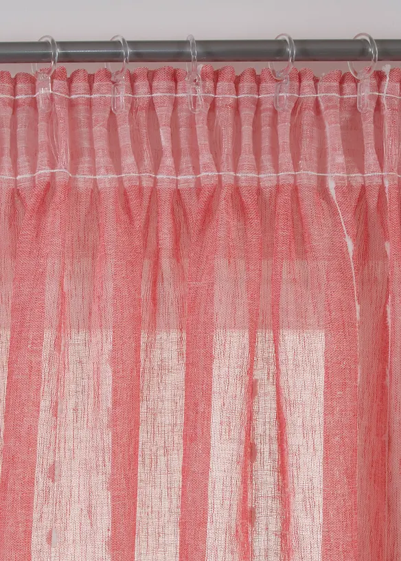 Gordijn met geweven strepen (1 stuk), bonprix