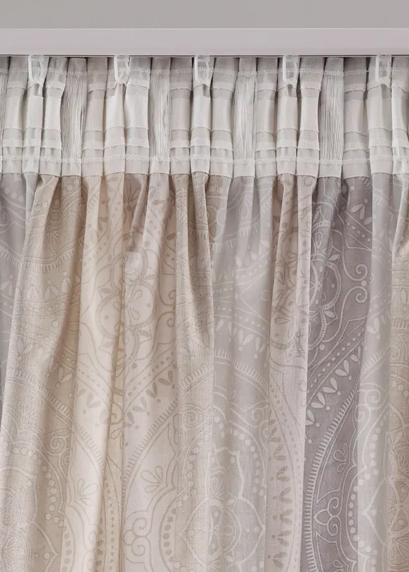 Gordijn met strepen (1 stuk), bonprix