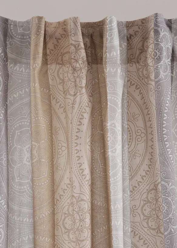 Gordijn met strepen (1 stuk), bonprix