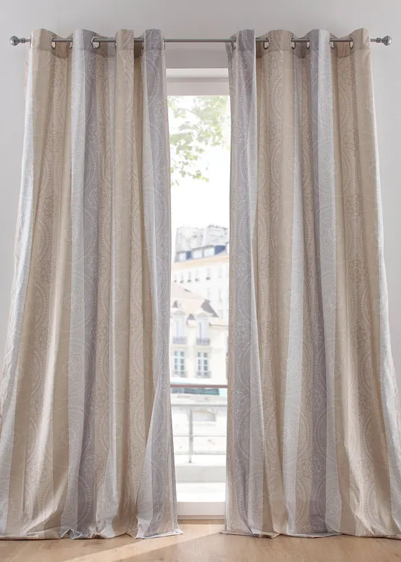 Gordijn met strepen (1 stuk), bonprix