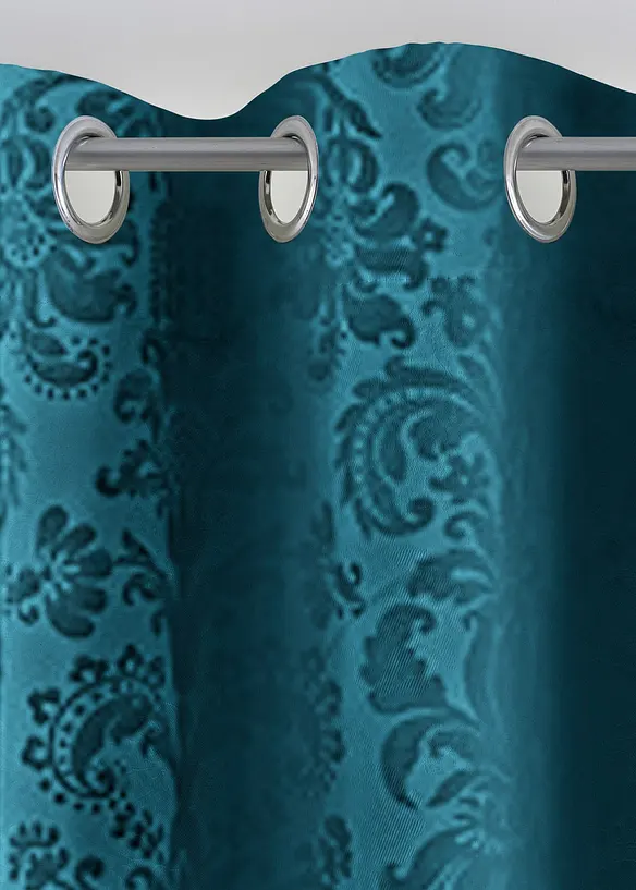 Verduisterend gordijn van jacquard (1 stuk), bonprix