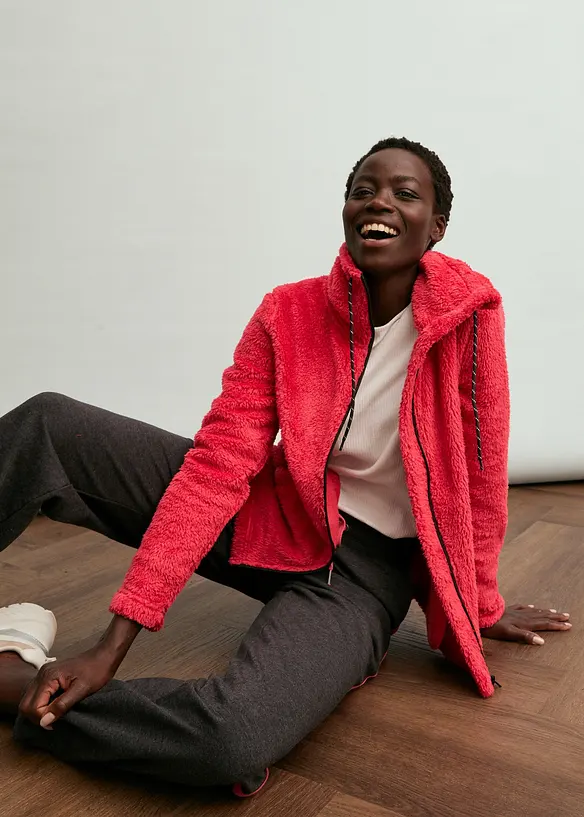 Teddy fleece vest, bonprix