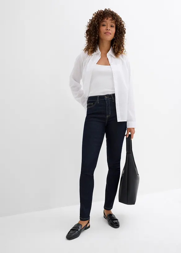 Skinny jeans high waist, stretch, bonprix