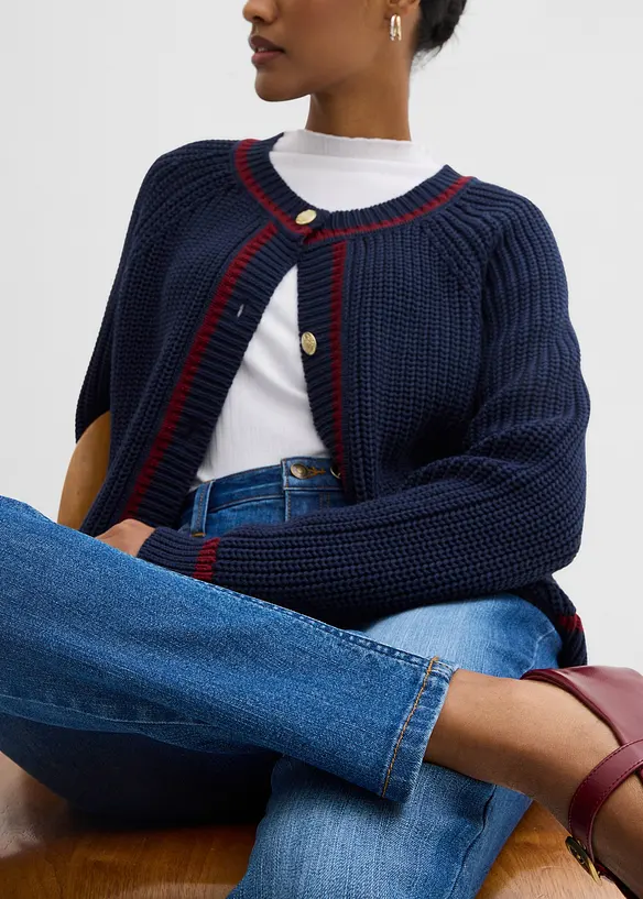 Skinny stretch jeans mid waist, bonprix