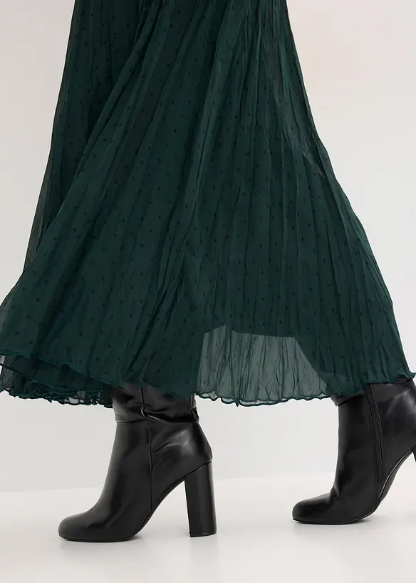 Chiffon rok in crashed look, bonprix