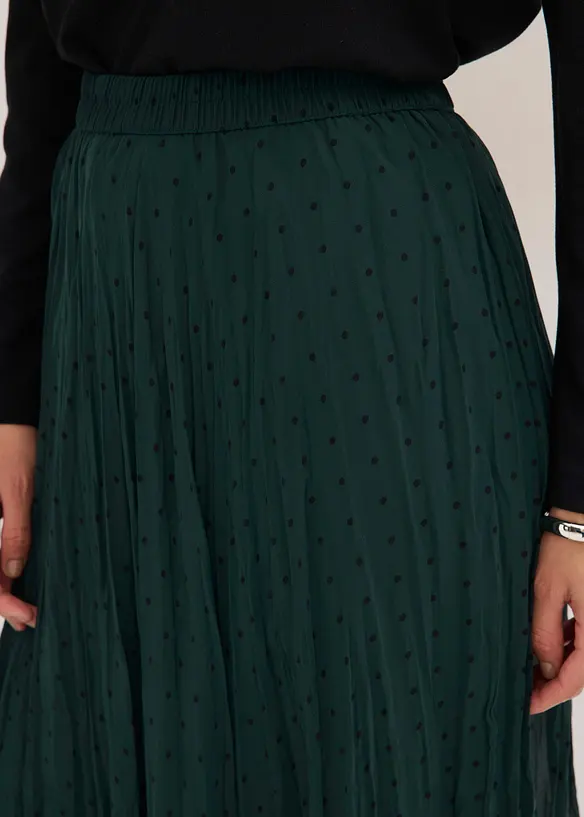 Chiffon rok in crashed look, bonprix