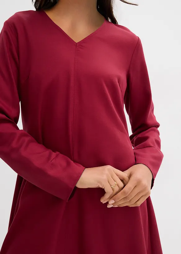 Twill jurk van soepelvallend lyocell, bonprix