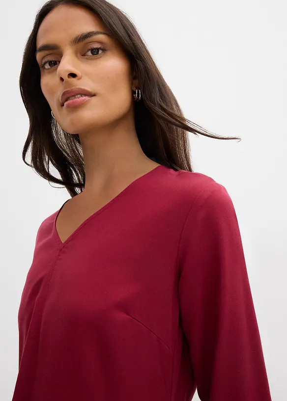 Twill jurk van soepelvallend lyocell, bonprix