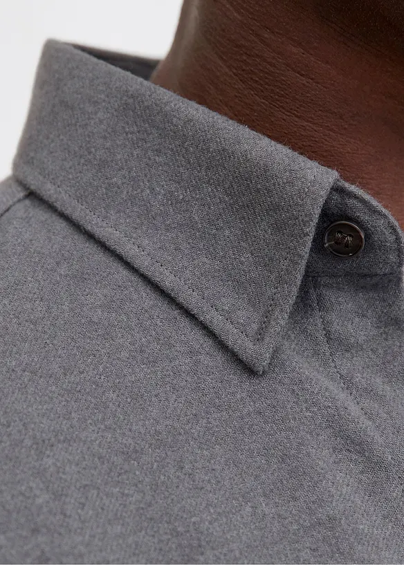 JJ REBEL Flanellen overhemd van puur katoen, J&J Rebel