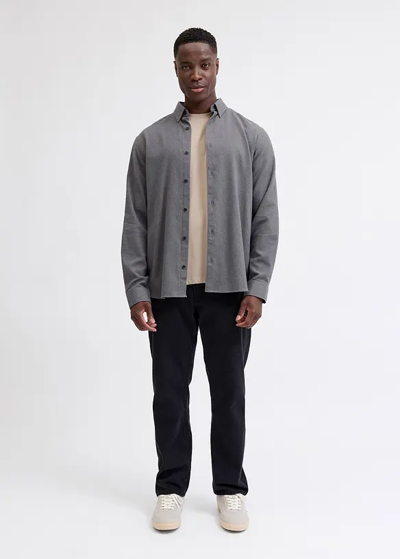 JJ REBEL Flanellen overhemd van puur katoen, J&J Rebel