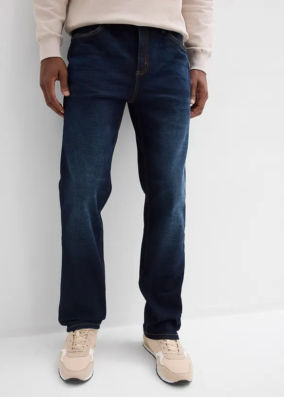 Classic fit stretch jeans, straight, bonprix