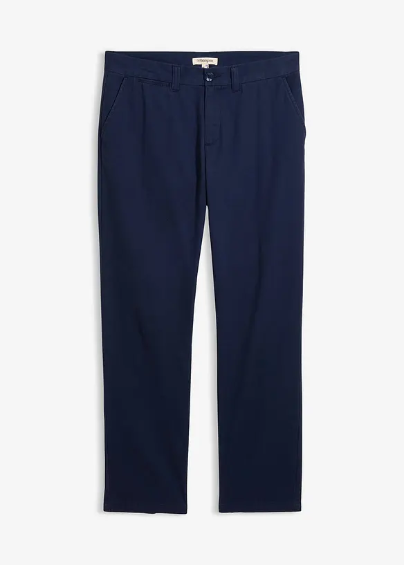Regular fit chino van puur katoen, straight, bonprix