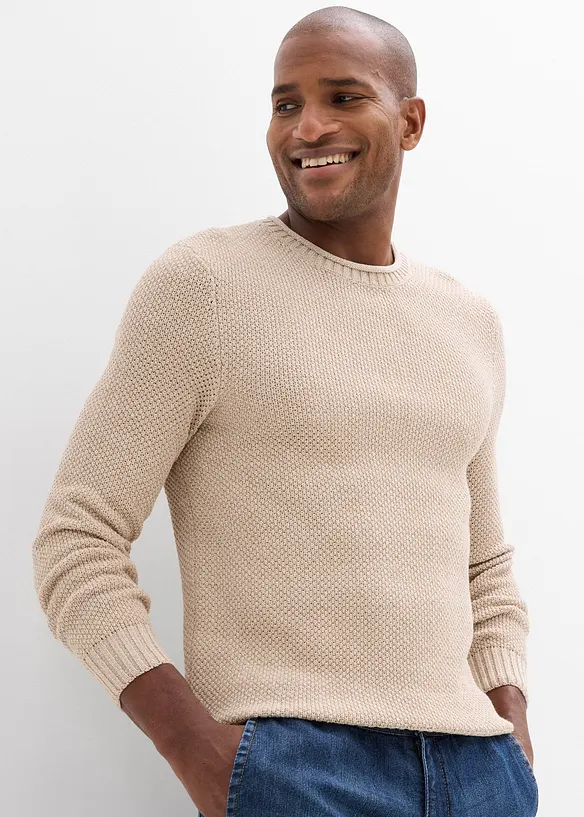 Trui met gerecycled katoen, bonprix