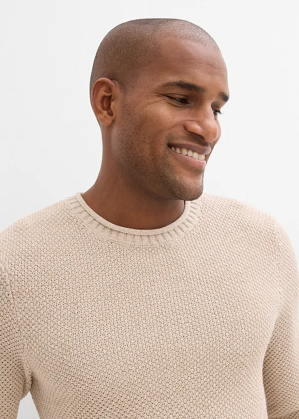 Trui met gerecycled katoen, bonprix