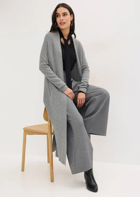 Lang vest met viscose, bonprix