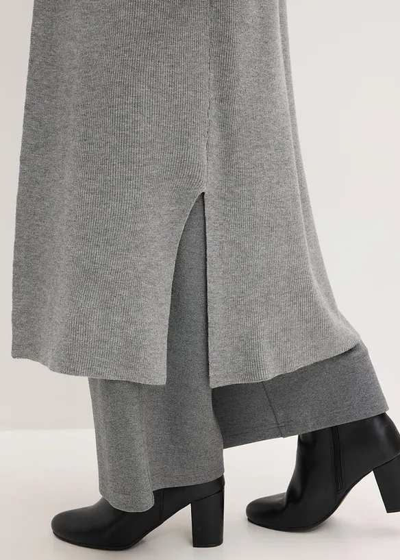 Lang vest met viscose, bonprix