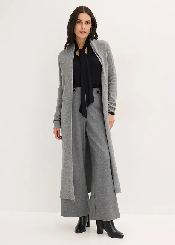 Lang vest met viscose, bonprix