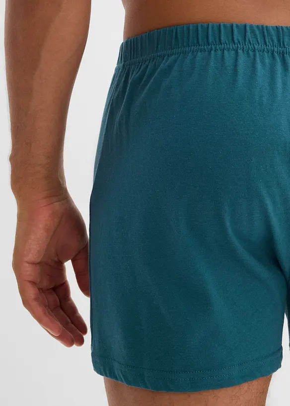 Wijde jersey boxershort (set van 5), bonprix