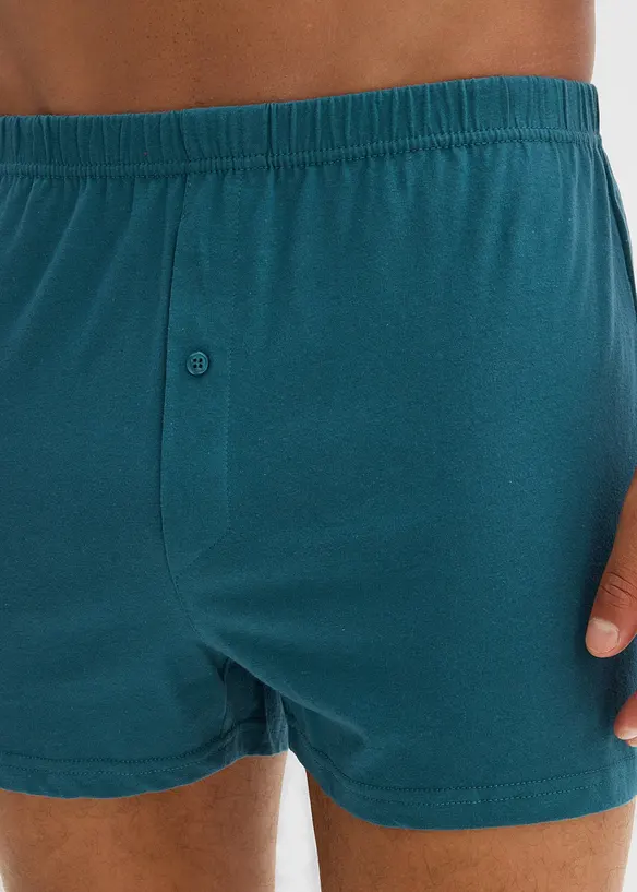 Wijde jersey boxershort (set van 5), bonprix