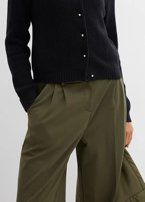 Vest van wolmix met decoratieve knopen, bonprix