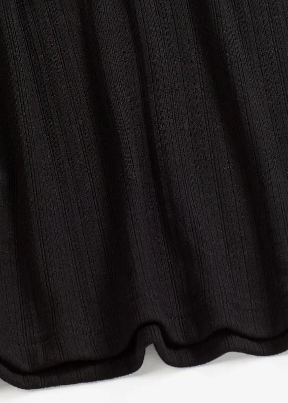 Longsleeve van geribd materiaal, bonprix