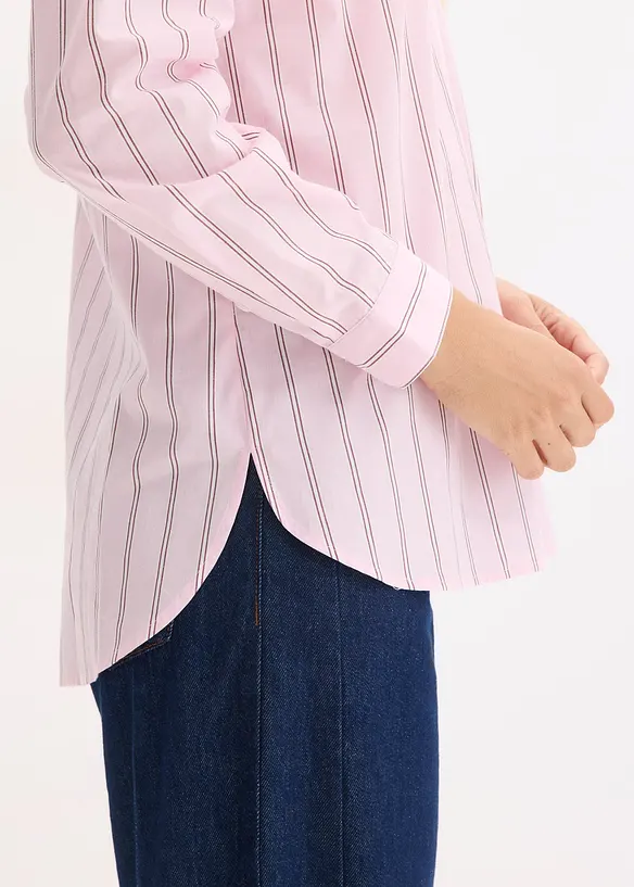 Overhemdblouse van katoen, bonprix