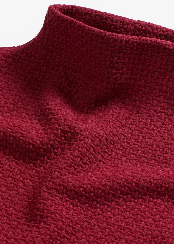 Sweater met opstaande kraag, bonprix