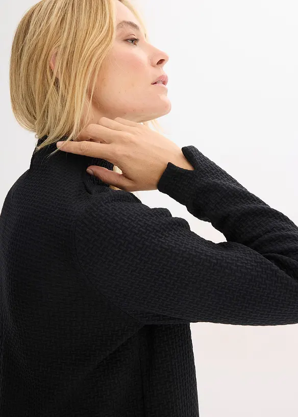 Sweater met opstaande kraag, bonprix