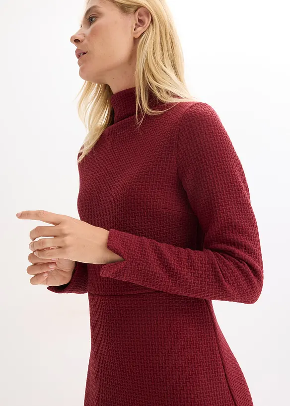 Midi jurk met iets uitlopende rok, bonprix