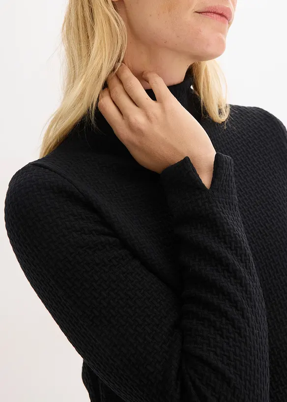 Midi jurk met iets uitlopende rok, bonprix