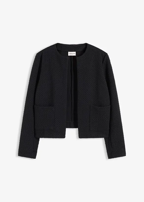 Korte jersey blazer, bonprix