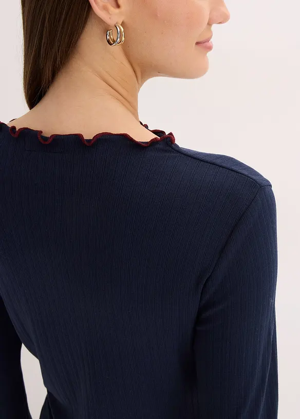 Geribd longsleeve, bonprix