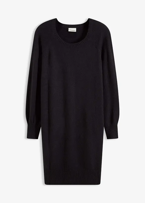 Korte gebreide jurk, bonprix