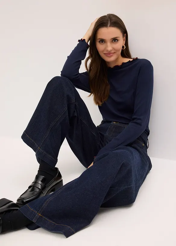 Geribd longsleeve, bonprix