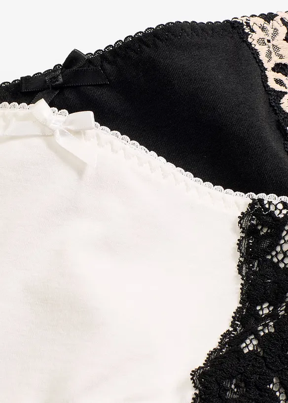 Maxi hipster met biologisch katoen (set van 4), bonprix